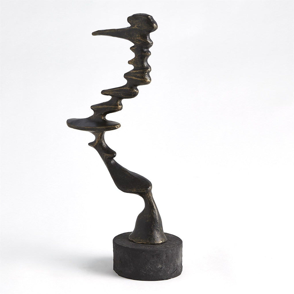 Wind Blown Sculpture-Global Views-GVSA-7.80610-Decorative ObjectsSmall-Bronze-1-France and Son