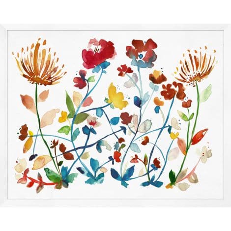 Oversized Floral Pattern-Wendover-WEND-4876-Wall Art1-1-France and Son