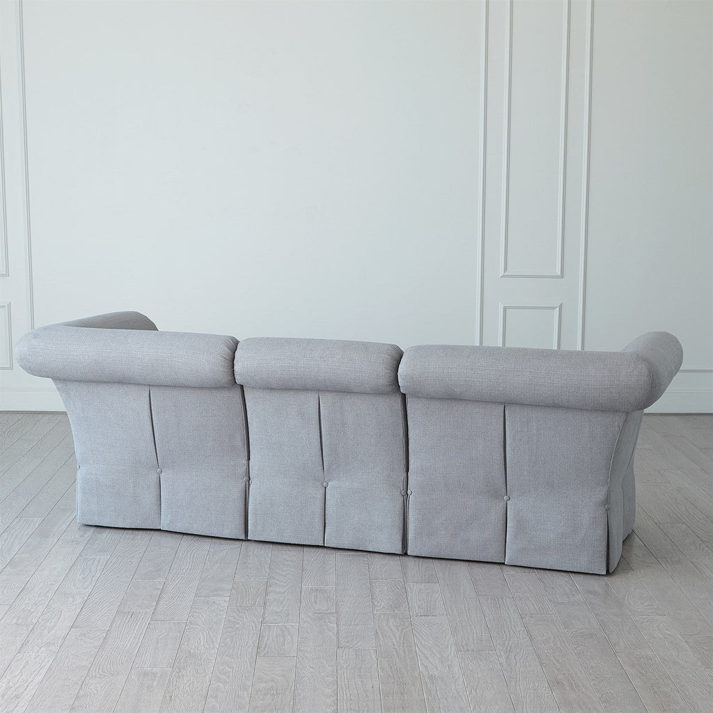 Slipper Sectional - Heather Grey-Global Views-GVSA-2682-SectionalsCorner-1-France and Son