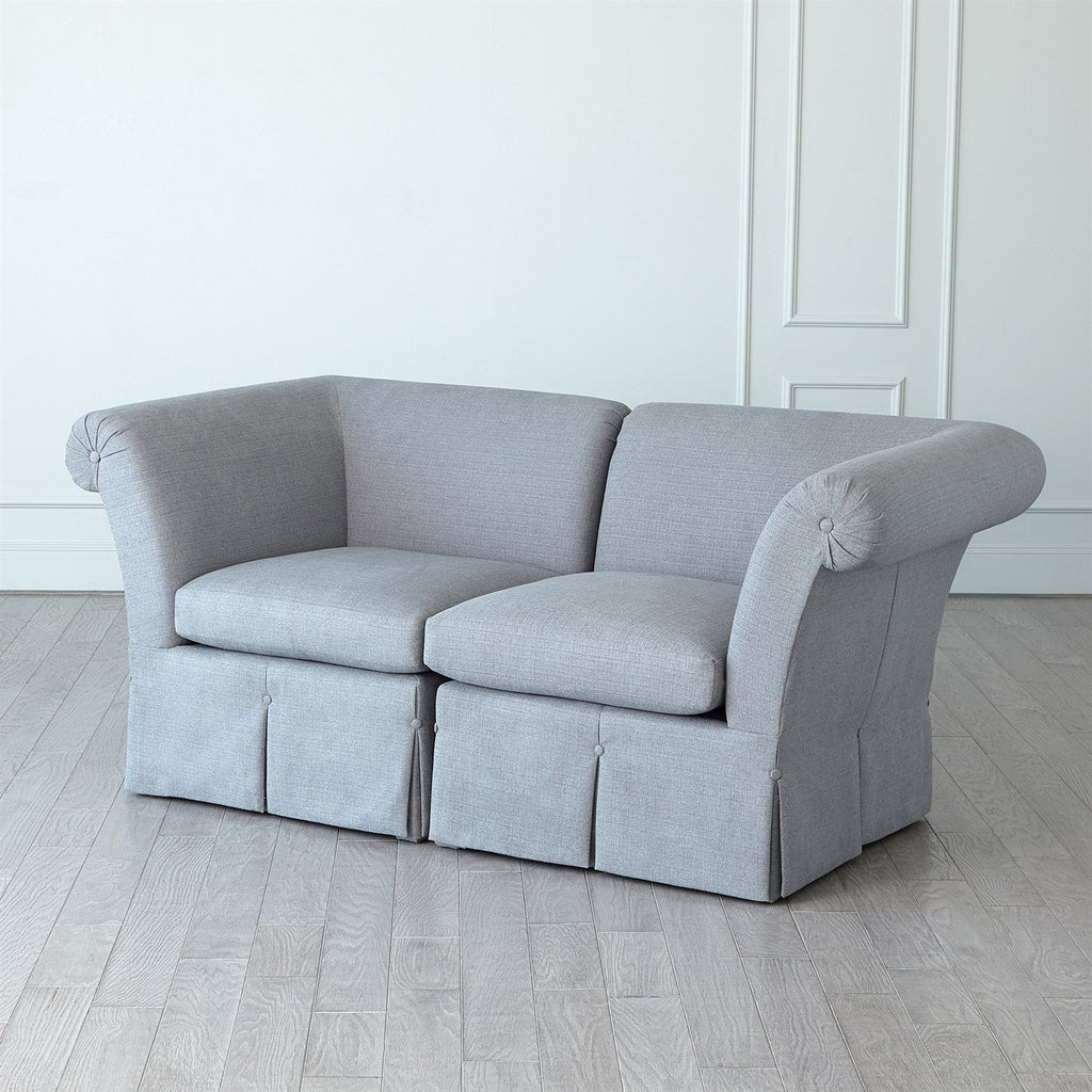 Slipper Sectional - Heather Grey-Global Views-GVSA-2682-SectionalsCorner-1-France and Son