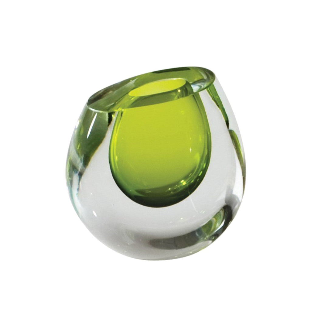 Color Drop Vase-Global Views-GVSA-6.60184-VasesLime-1-France and Son