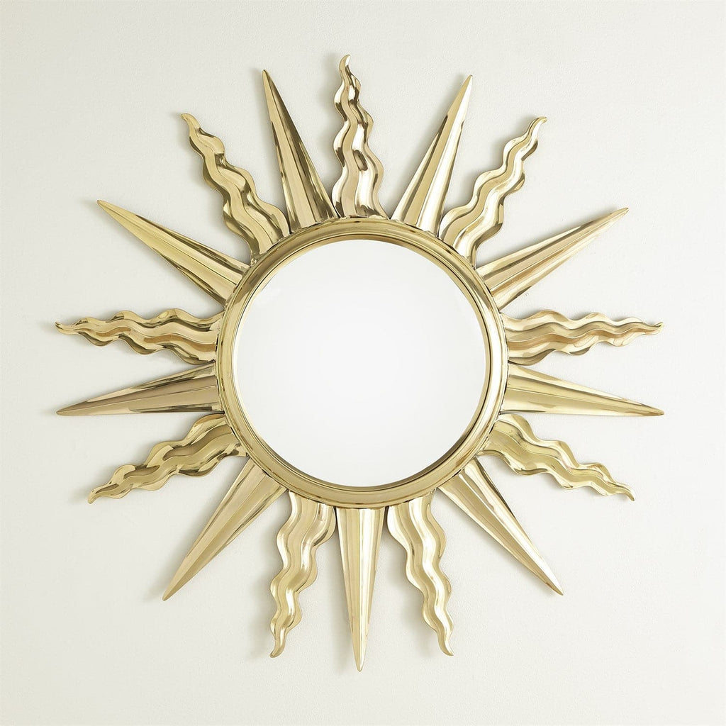 Soleil Mirror-Brass-Global Views-GVSA-RT9.90001-Mirrors-1-France and Son