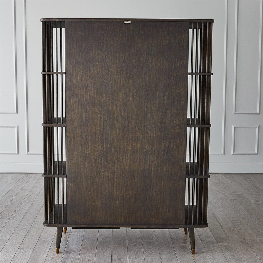 Arbor Tall Cabinet - Smoke-Global Views-GVSA-7.20230-Bookcases & Cabinets-1-France and Son