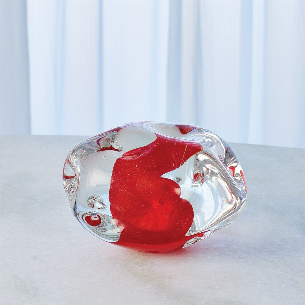 Dimple Paperweight-Global Views-GVSA-6.60543-Decorative ObjectsClear-Large-1-France and Son