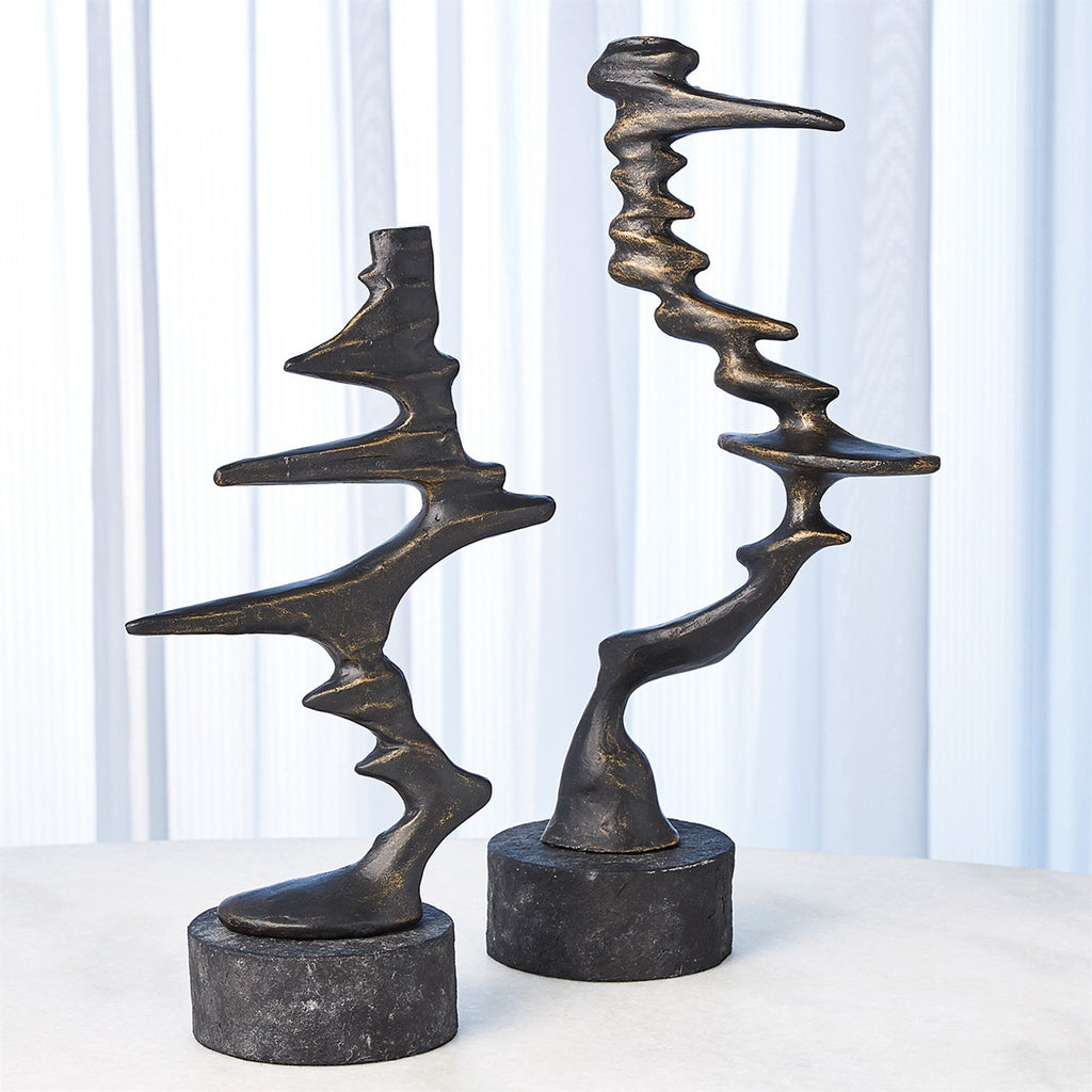 Wind Blown Sculpture-Global Views-GVSA-7.80610-Decorative ObjectsSmall-Bronze-1-France and Son