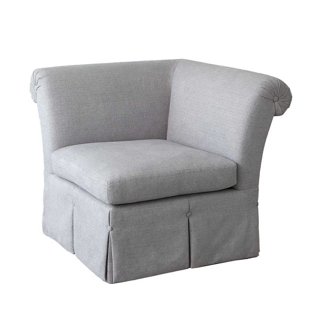 Slipper Sectional - Heather Grey-Global Views-GVSA-2682-SectionalsCorner-1-France and Son