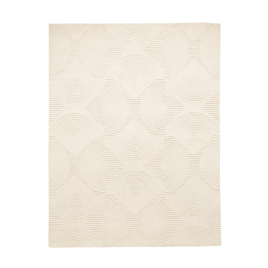 Arches Rug - Ivory/Ivory-Global Views-GVSA-9.92792-RugsIvory/Ivory-9' x 12'-1-France and Son