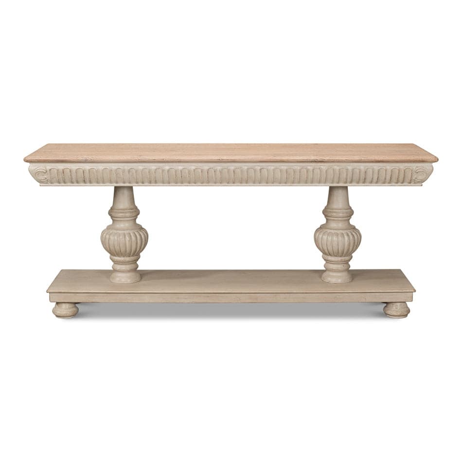 Hugo Console-SARREID-SARREID-53580-1-Console TablesStone Grey-1-France and Son