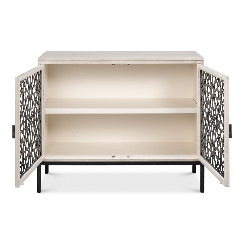 Covet Door Chest-SARREID-SARREID-53674-Bookcases & Cabinets-1-France and Son