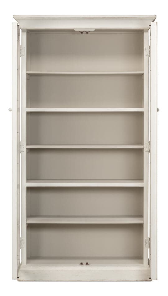 Sonya Bookcase-SARREID-SARREID-53679-3-Bookcases & CabinetsWhite-1-France and Son