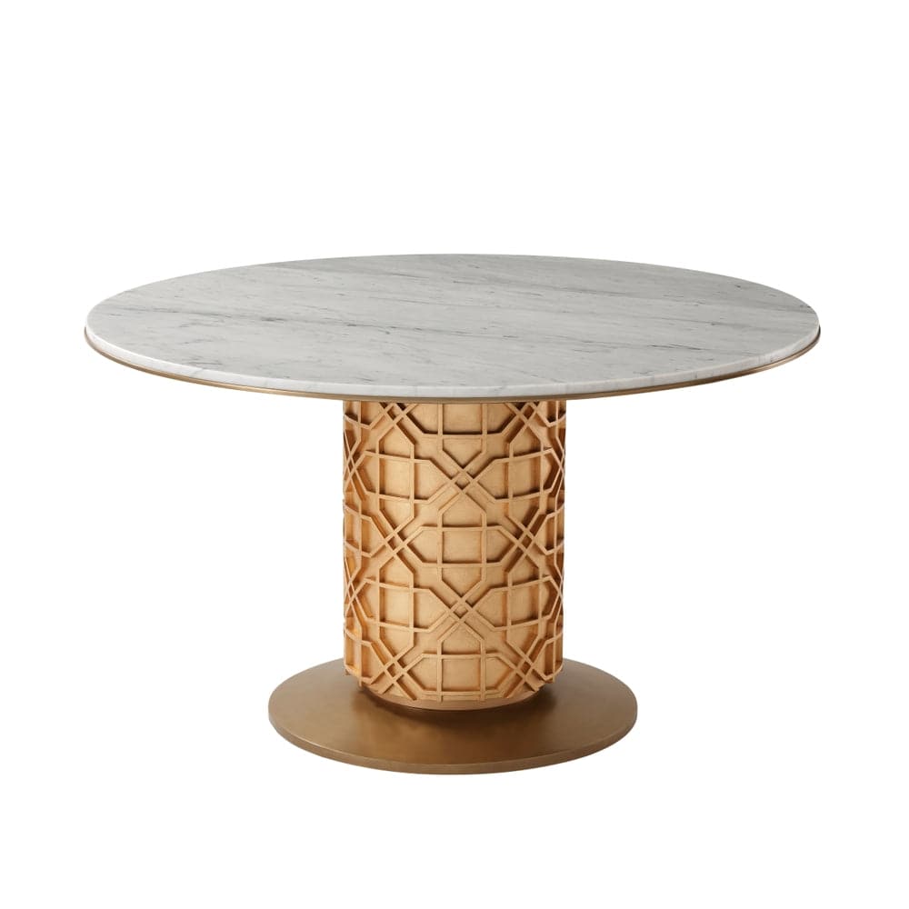 Colter Dining Table-Theodore Alexander-THEO-5442-013-Dining Tables-1-France and Son