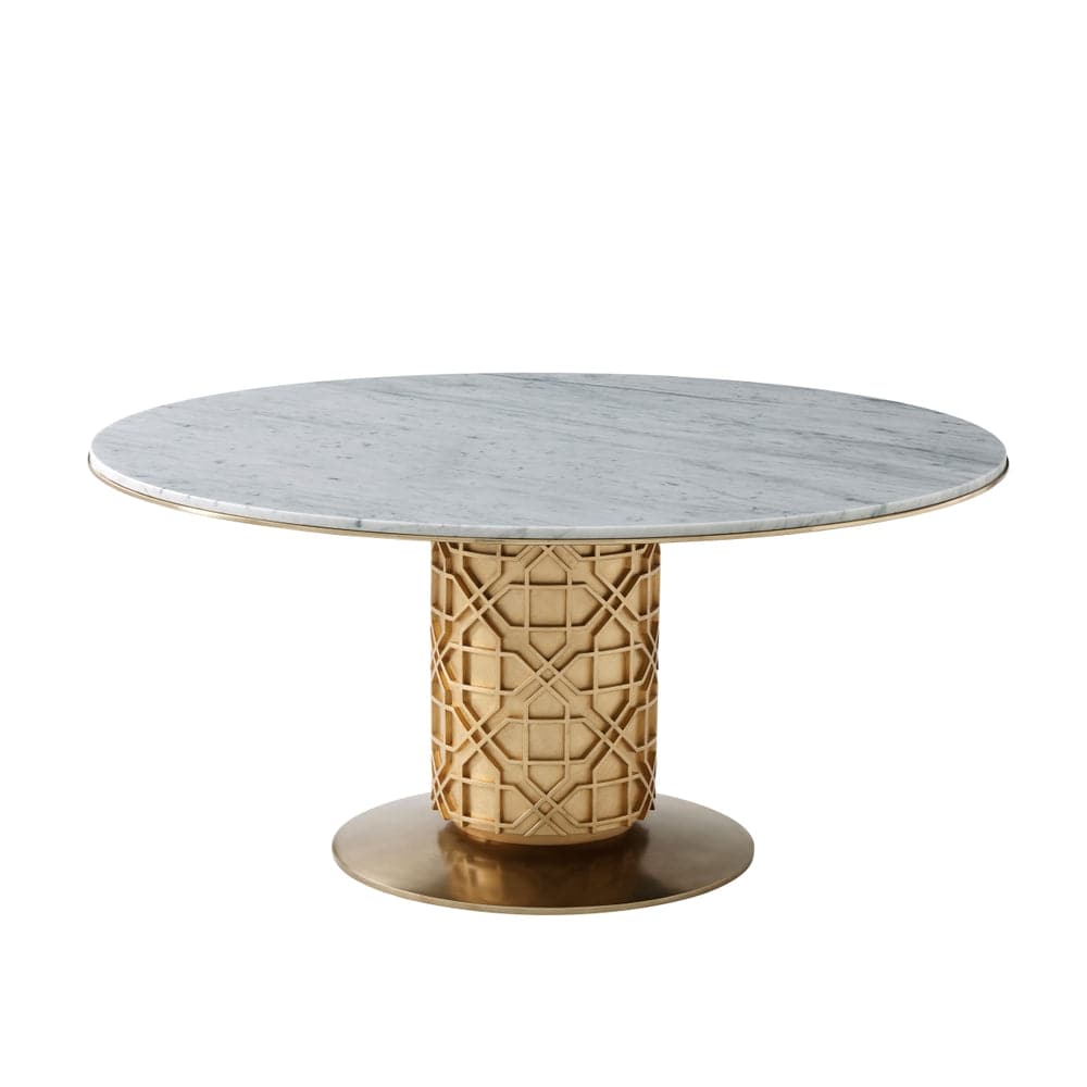 Colter Dining Table-Theodore Alexander-THEO-5442-013-Dining Tables-1-France and Son