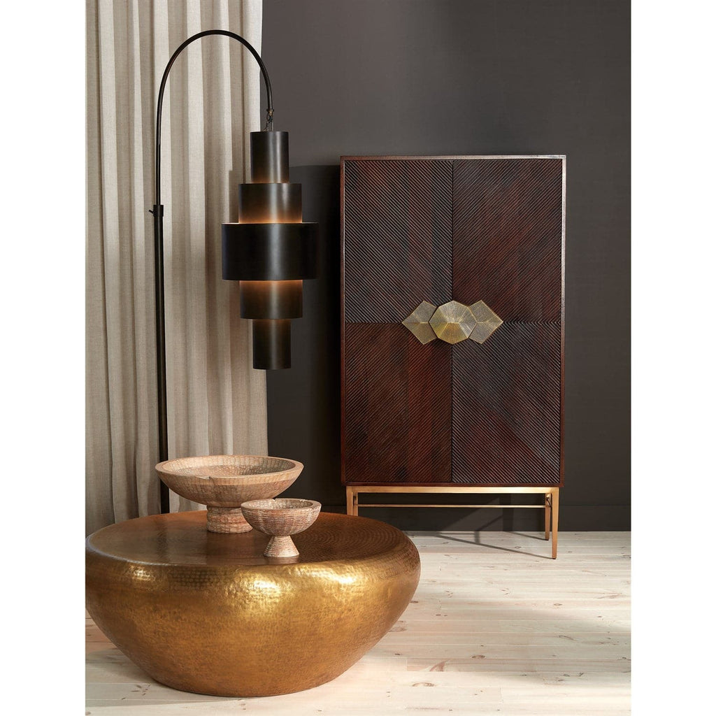 Babylon Floor Lamp-Global Views-GVSA-7.91207-Floor LampsBrass-1-France and Son