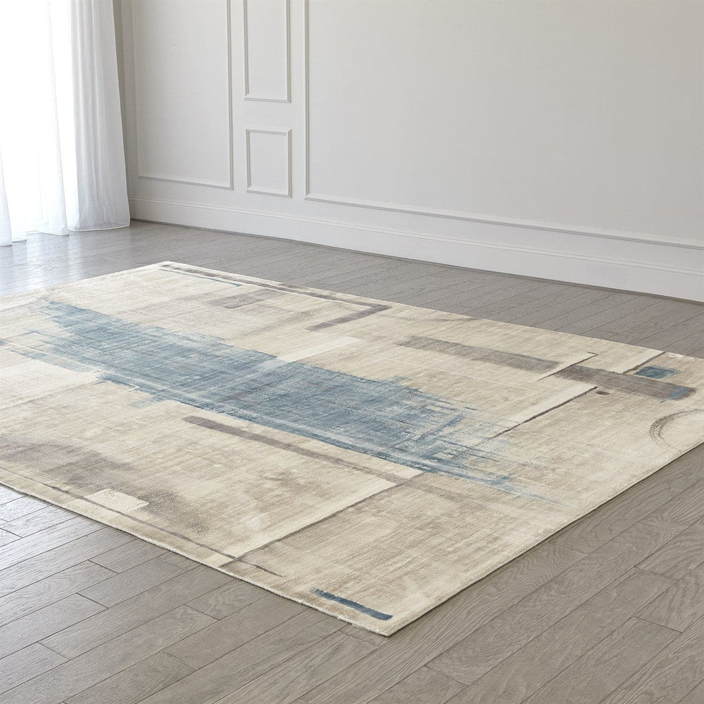 Art Rug - Blue - 11 x 14-Global Views-GVSA-9.93643-Rugs-1-France and Son