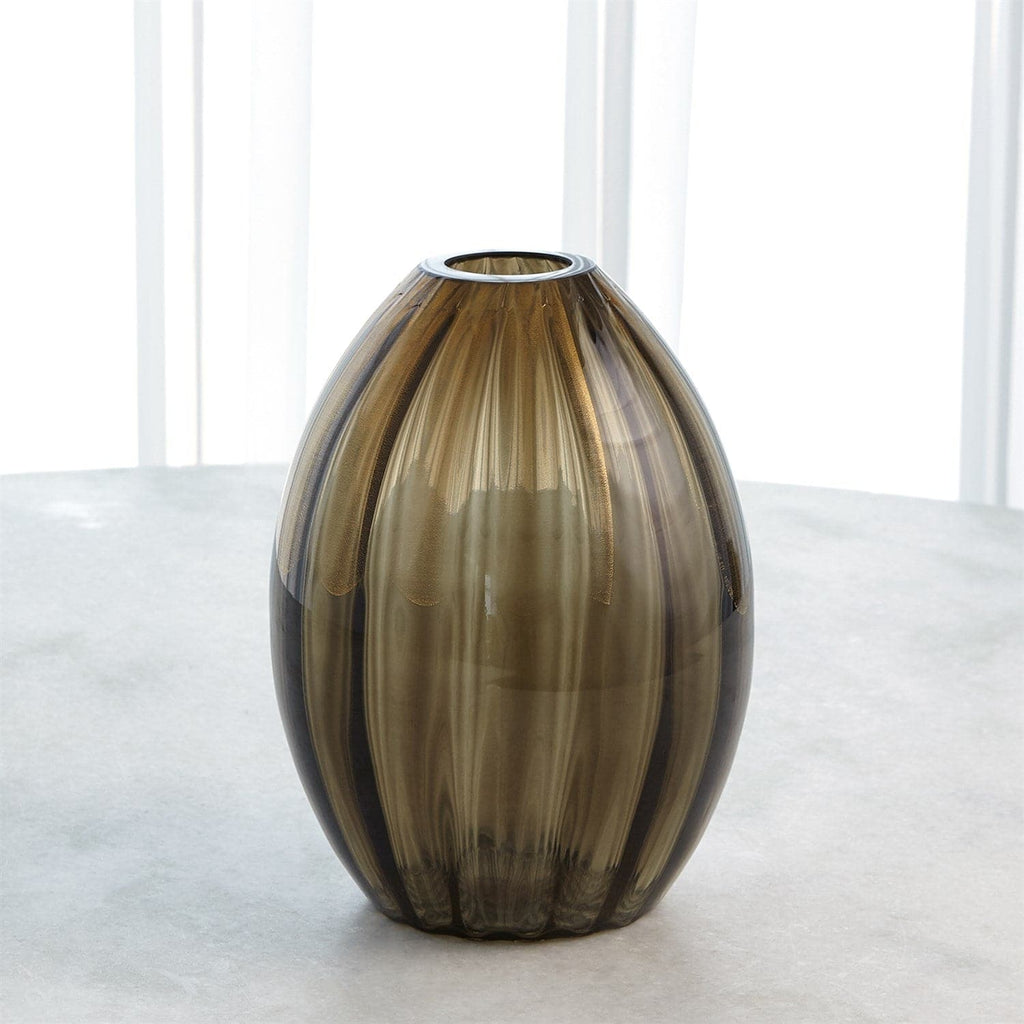 Balloon Vase-Global Views-GVSA-3.31694-VasesLarge-Bronze-1-France and Son