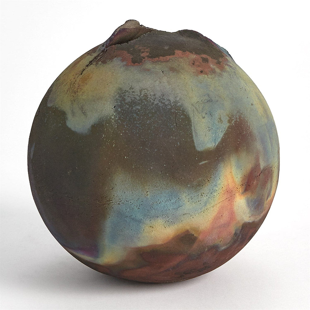 Fissure Balls - Raku-Global Views-GVSA-7.10499-Decorative ObjectsLarge-Torn Ball-1-France and Son