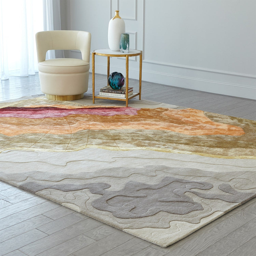 Fractured Rug - Warm-Global Views-GVSA-9.93657-Rugs11' x 14'-1-France and Son