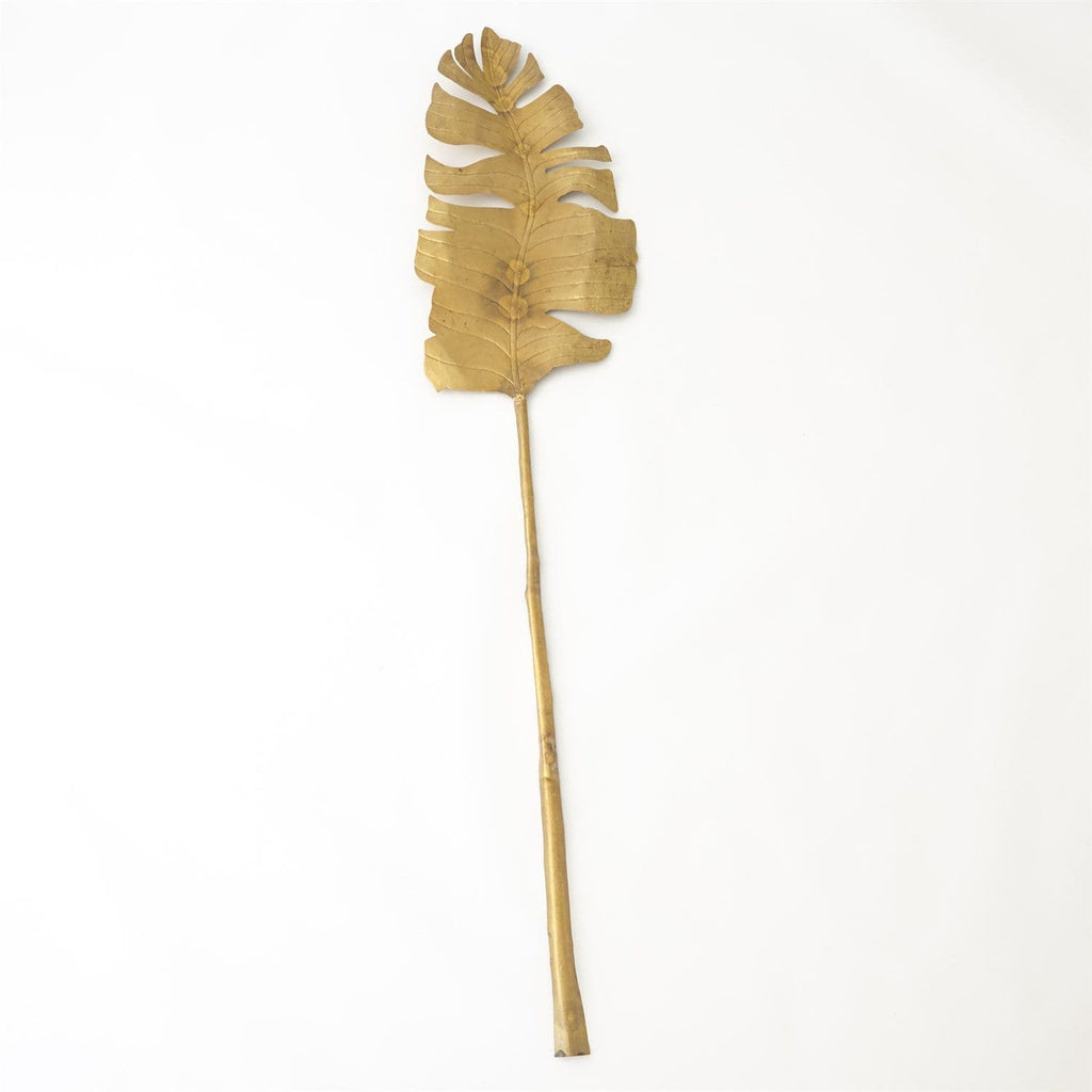 Brass Banana Leaf - Large-Global Views-GVSA-9.93629-Decorative Objects-1-France and Son