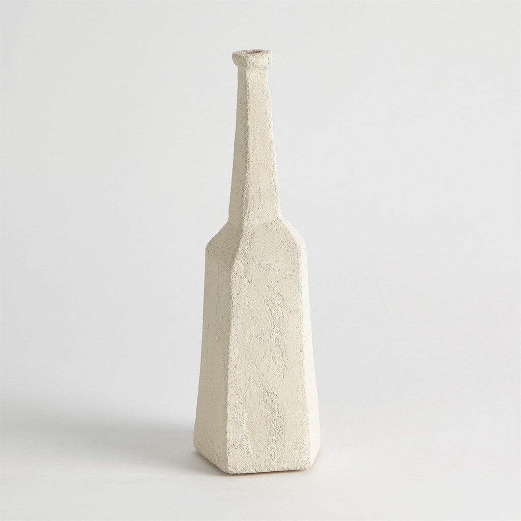 Sculpted Bottle-Global Views-Decorative ObjectsLarge-White-1-France and Son