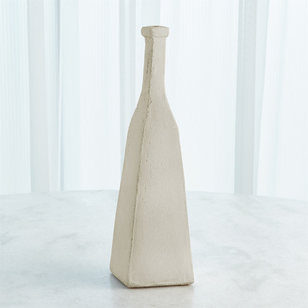Sculpted Bottle-Global Views-Decorative ObjectsLarge-White-1-France and Son