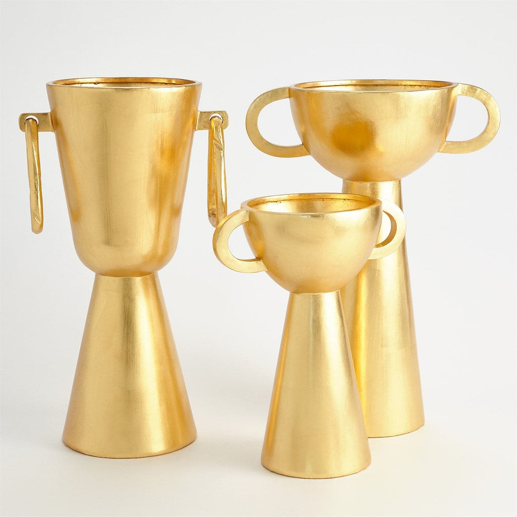 Trophy Urn - Gold Leaf-Global Views-GVSA-9.93690-Decorative Objects-1-France and Son