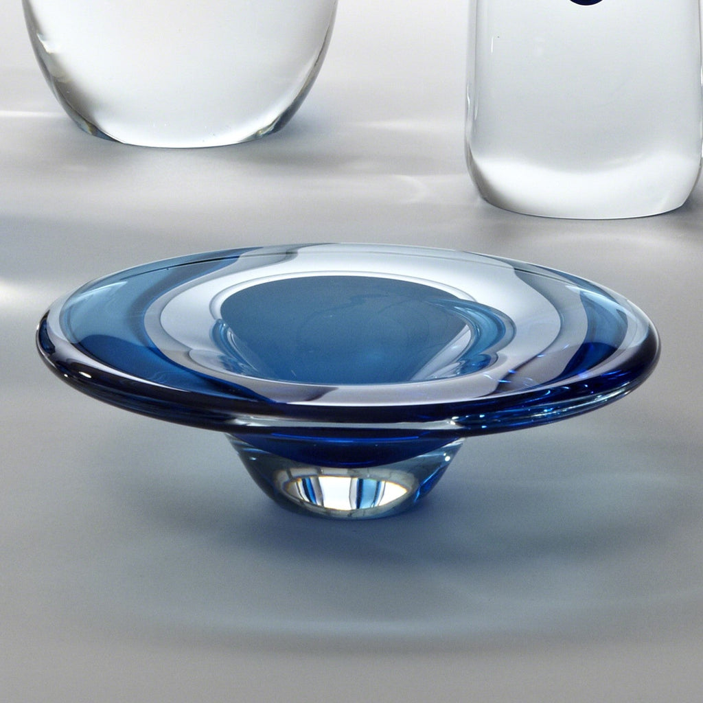 Cobalt Glass Dish-Global Views-GVSA-6.60281-Decorative Objects-1-France and Son