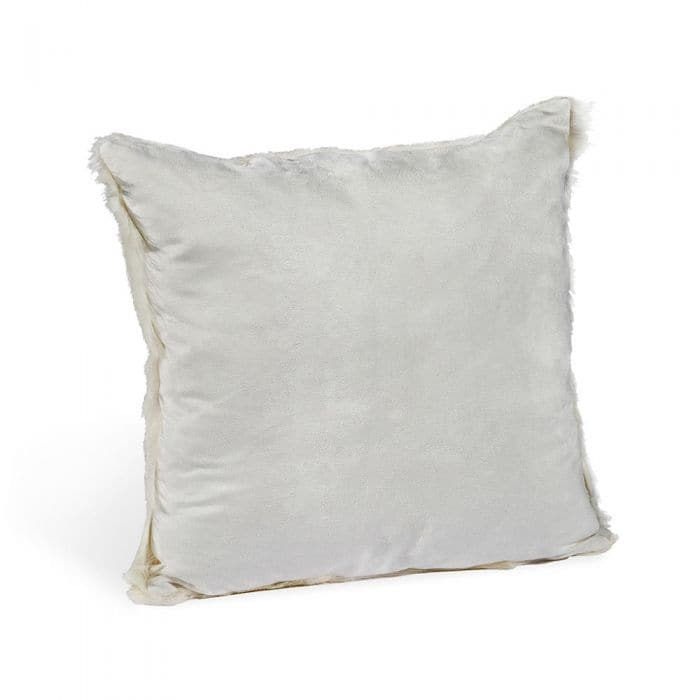 Goat Skin Pillow-Interlude-INTER-635032-PillowsIvory-Square-1-France and Son