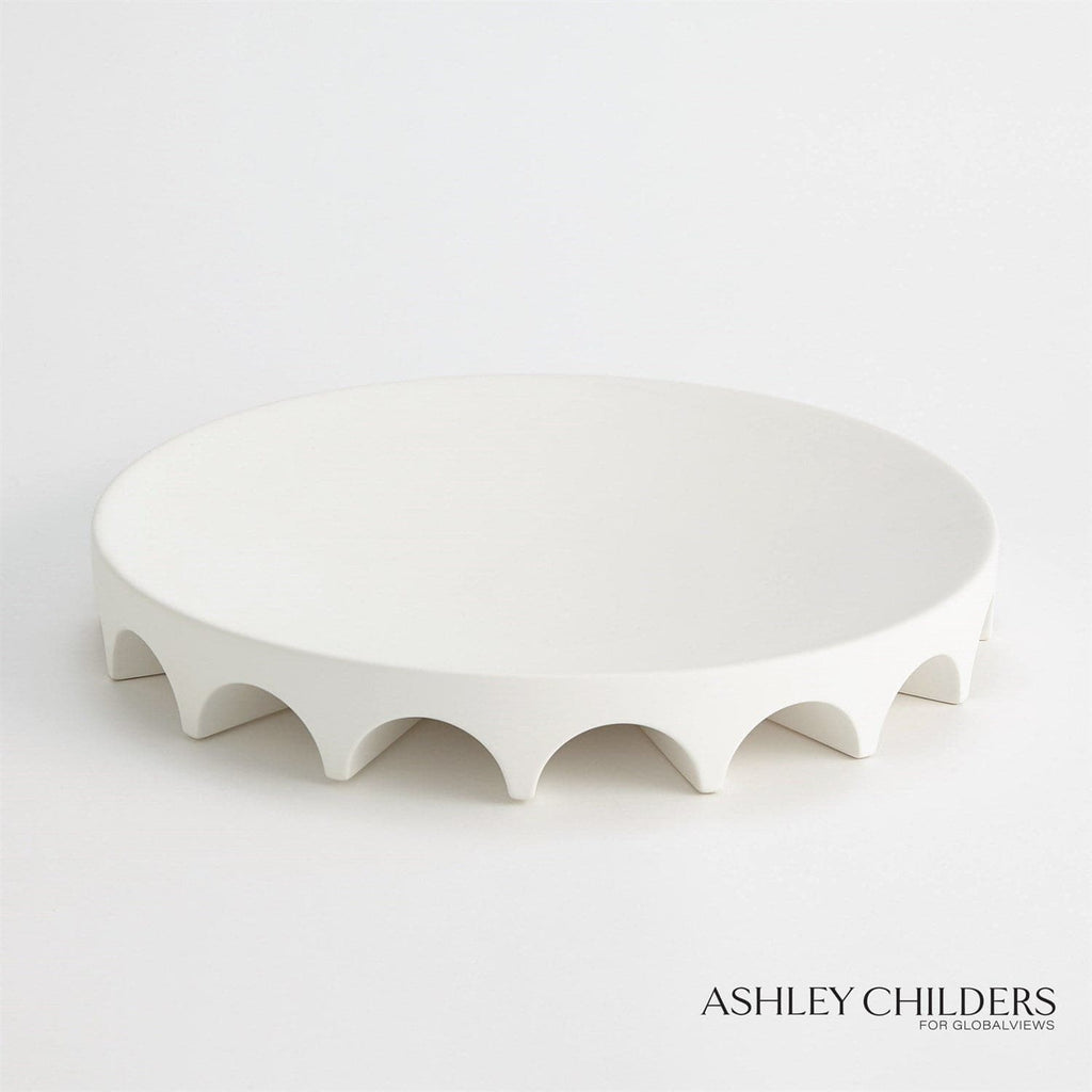 Arches Tabletop Collection-Global Views-GVSA-ASH1.10051-DecorWide Bowl-1-France and Son