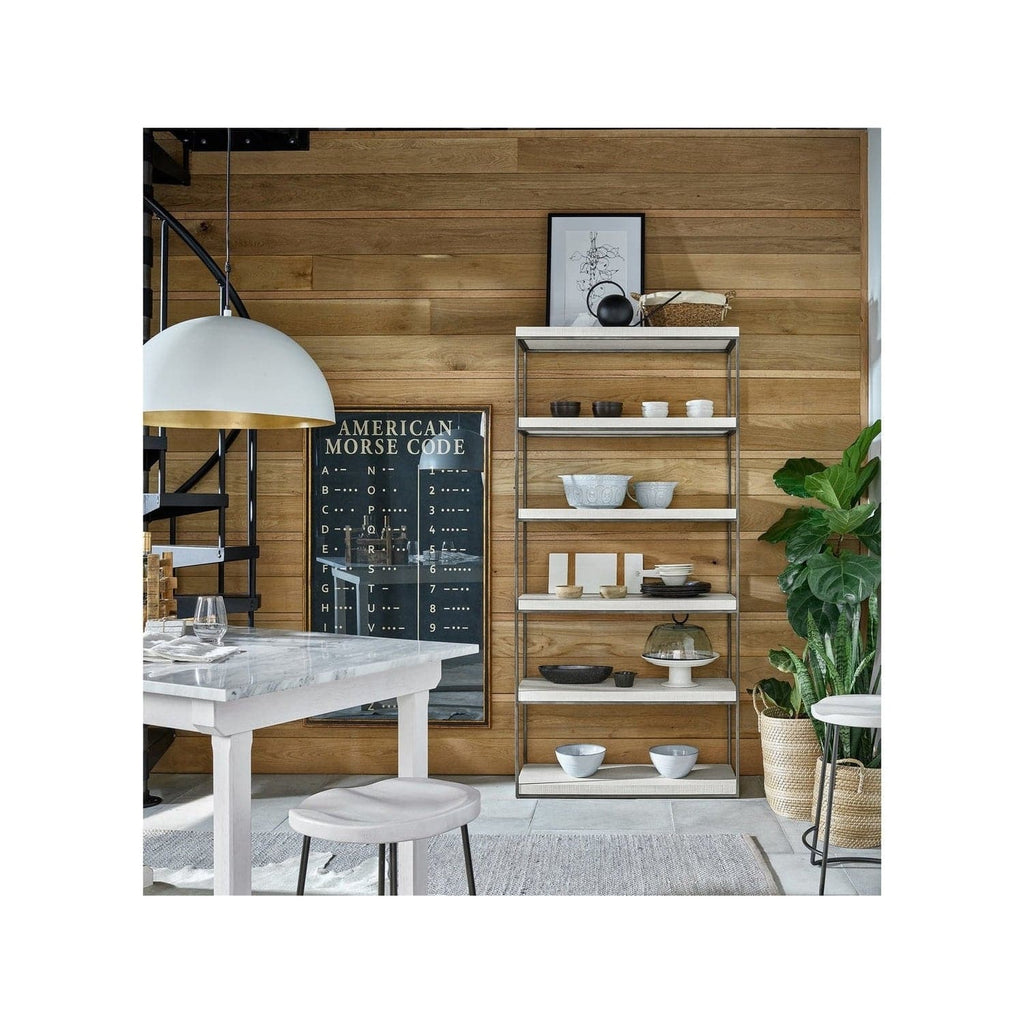 Braxton Etagere-Universal Furniture-UNIV-U011A850-Bookcases & CabinetsWhite-1-France and Son