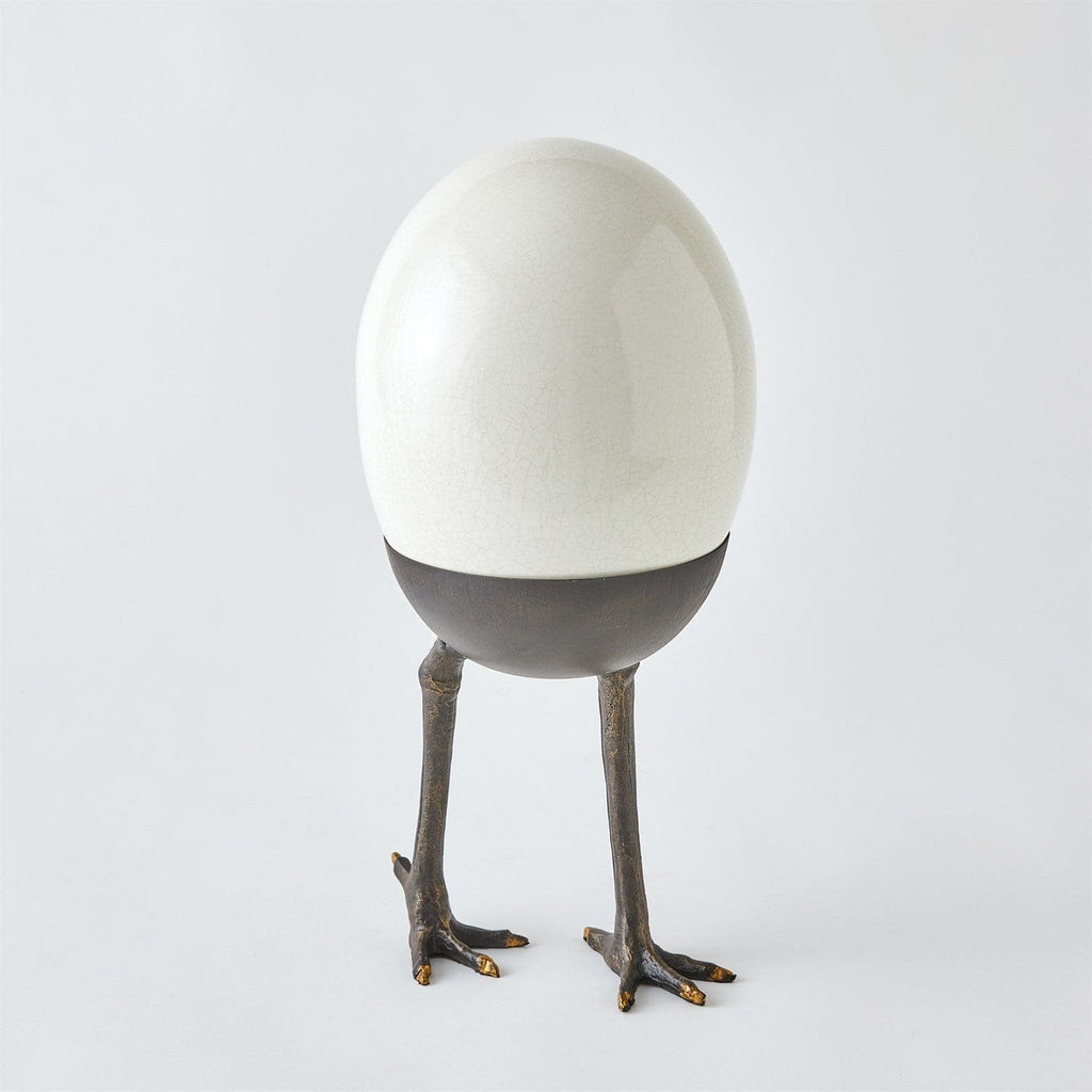 Ostrich Egg on Legs-Global Views-GVSA-8.80830-Decorative ObjectsWalking-1-France and Son