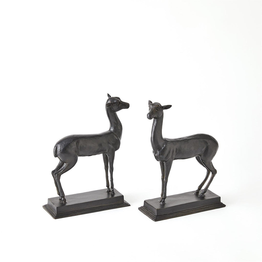 Fawns Sculpture - Set of 2-Global Views-GVSA-8.81577-Decorative ObjectsSmall-1-France and Son