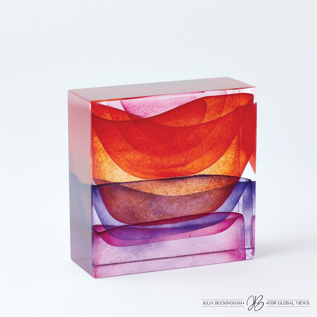 Crown Block-Global Views-GVSA-JB6.60002-Decorative ObjectsSunset-Large-1-France and Son