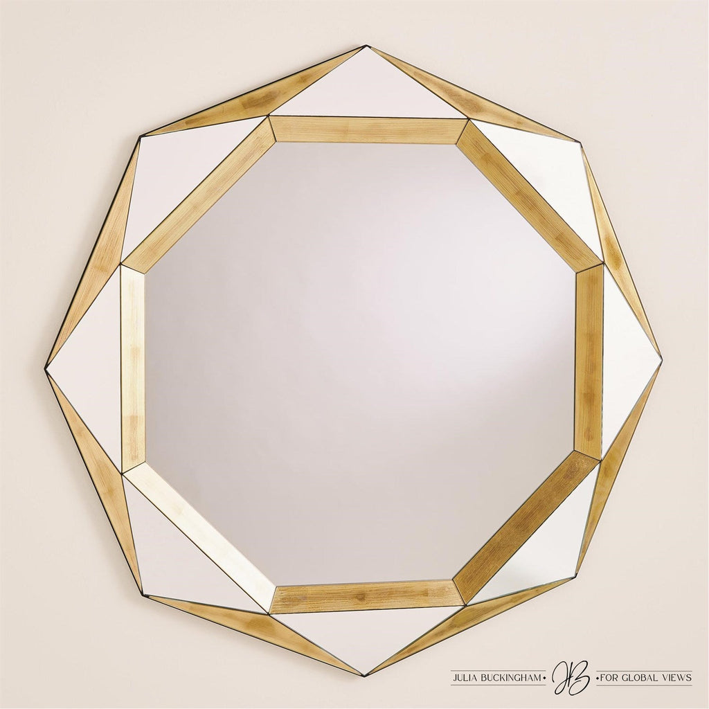 Madeleine Mirror - Gold Leaf-Global Views-GVSA-JB8.80066-Mirrors-1-France and Son