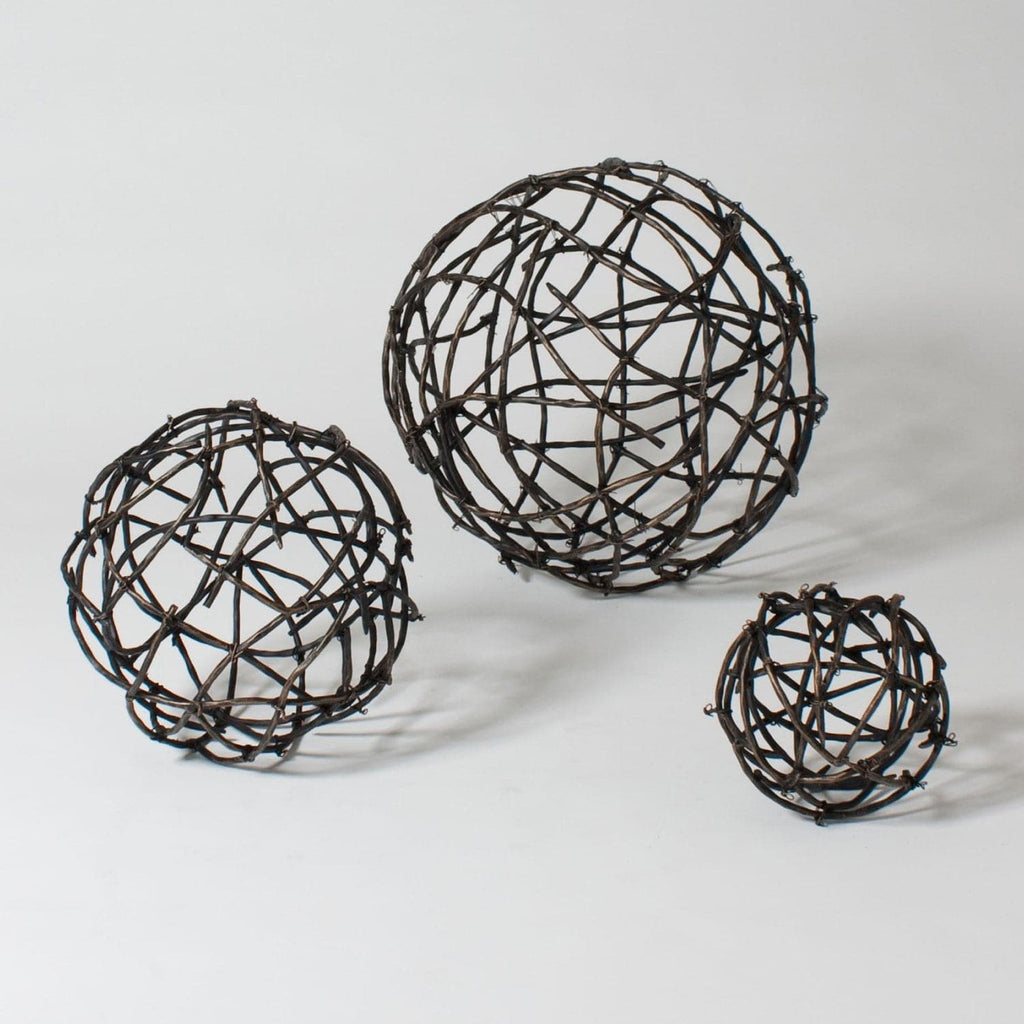 Twig Balls-Global Views-GVSA-7.80142-Decorative ObjectsMedium-1-France and Son