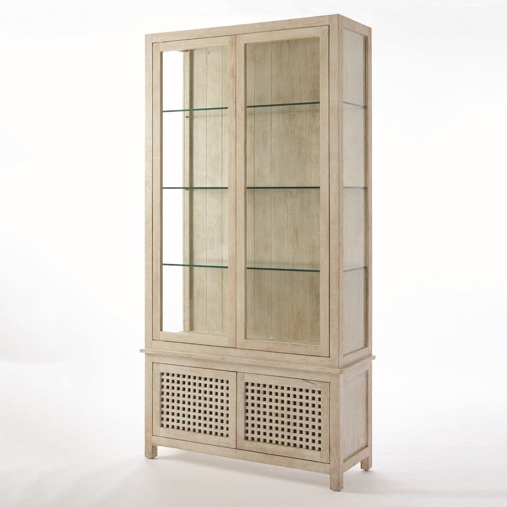 Driftwood Vitrine-Global Views-Bookcases & Cabinets-1-France and Son
