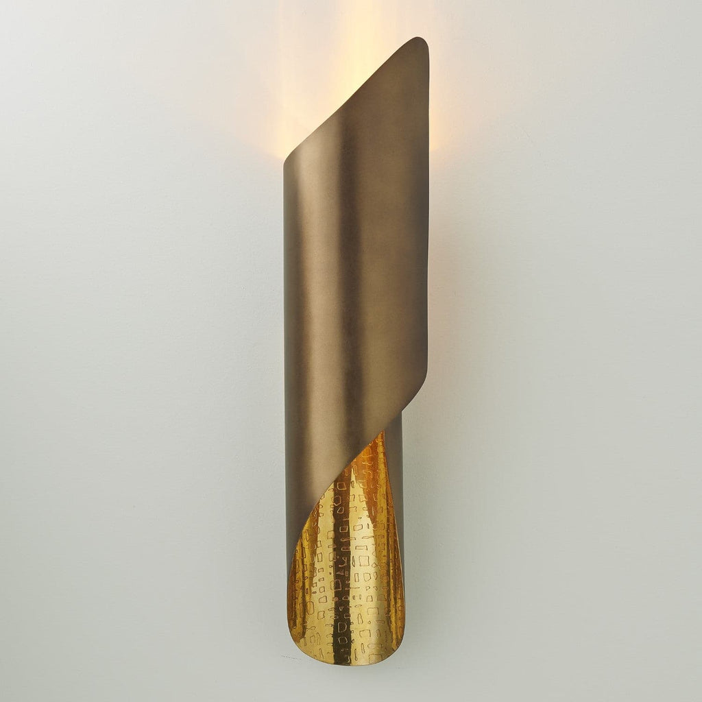 Curl Wall Sconce - HW-Global Views-GVSA-7.90943-HW-Wall LightingAntique Nickel-1-France and Son
