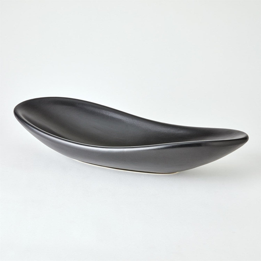 Oblong Platter Bowl-Global Views-GVSA-1.10908-Decorative ObjectsMatte White-1-France and Son