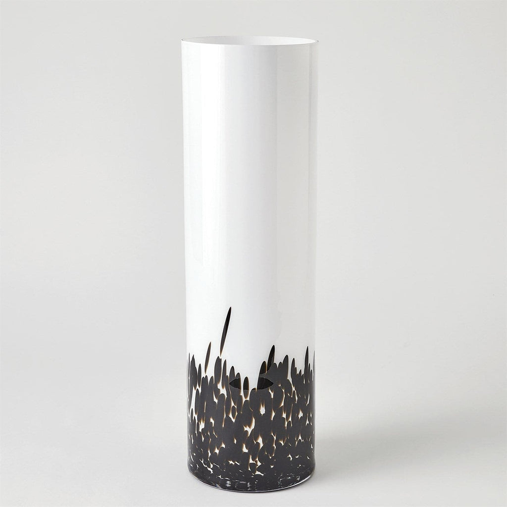Confetti Vase - Black/White -Large-Global Views-GVSA-6.60609-Vases-1-France and Son