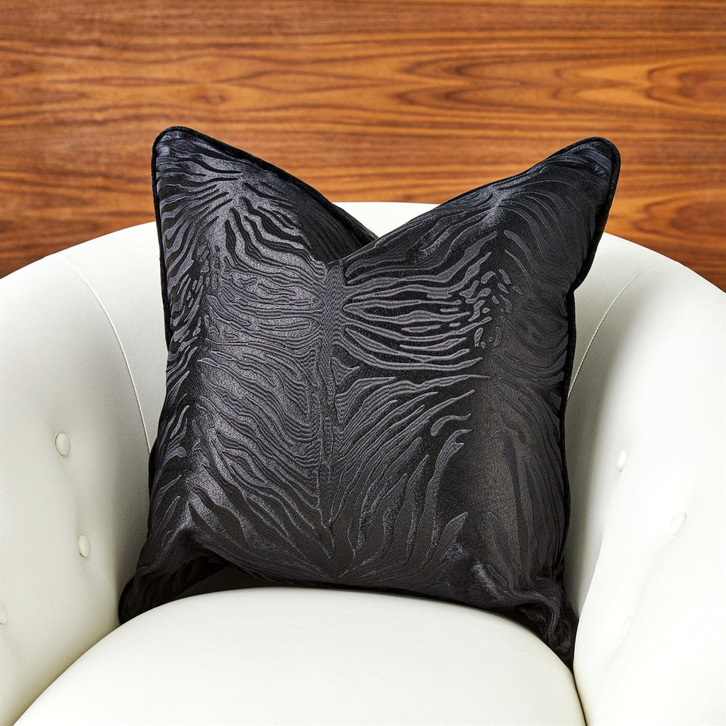 Zebra Pillow-Global Views-GVSA-9.93817-PillowsWhite Black-1-France and Son