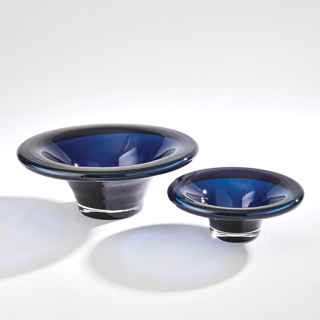 Tourneau Bowl - Night Blue-Global Views-GVSA-7.60224-Bowls-1-France and Son