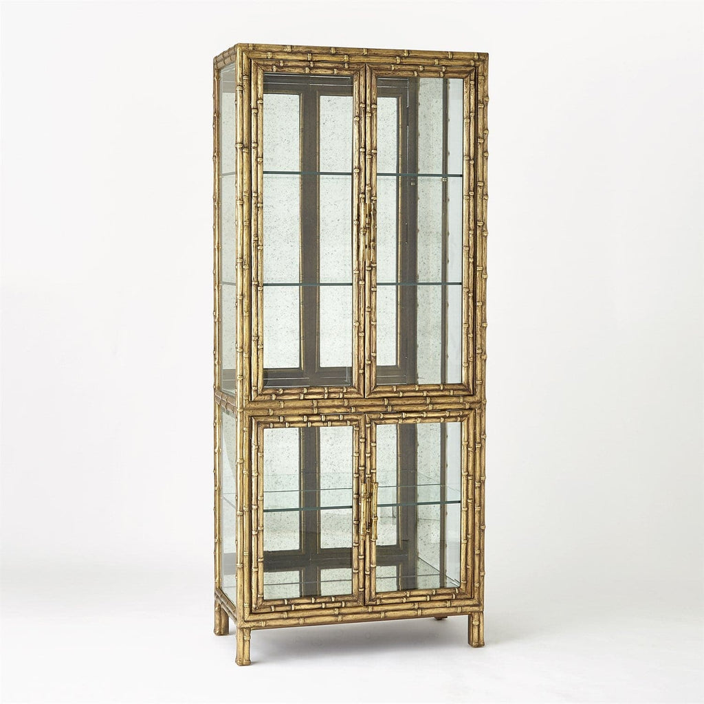 Bamboo Vitrine-Global Views-GVSA-9.93837-Bookcases & Cabinets-1-France and Son