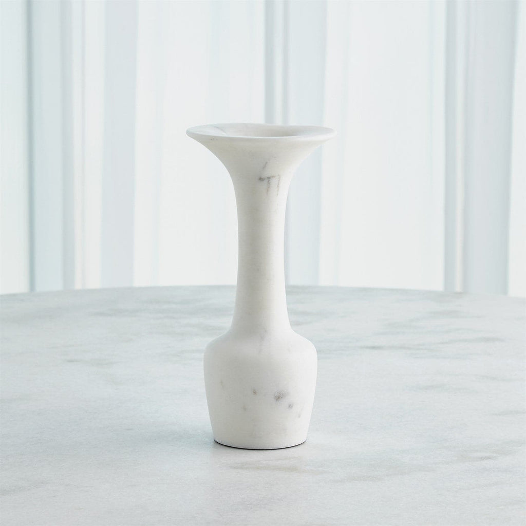 Calyx Candle Holder-Global Views-GVSA-7.91543-Candle HoldersLarge-White-1-France and Son