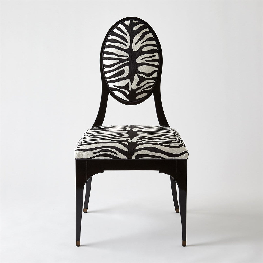 Zebra Dining Chair-Global Views-GVSA-2726-Dining ChairsBasic-1-France and Son