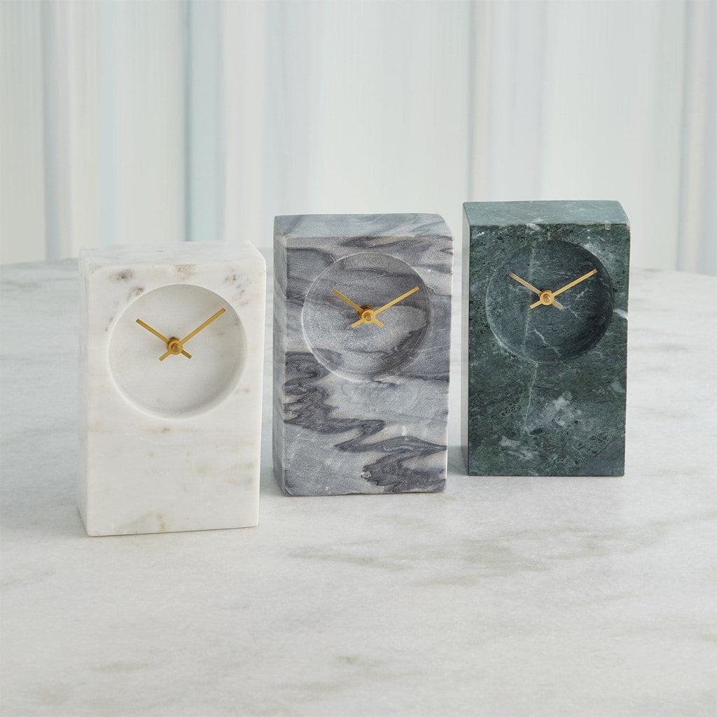 Marble Tower Clock-Global Views-GVSA-7.91527-ClocksWhite-1-France and Son