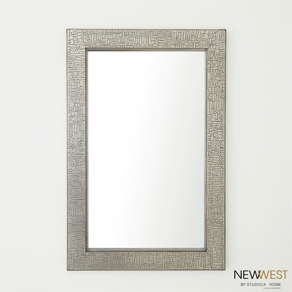 Pathways Mirror-Global Views-GVSA-NW7.90037-MirrorsAntique Nickel Matte-1-France and Son