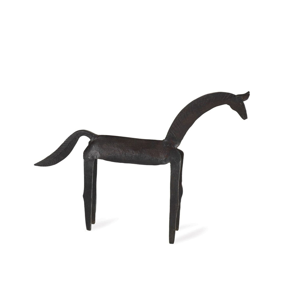 Primitive Iron Horses-Global Views-GVSA-7.90143-Decorative ObjectsLg-1-France and Son