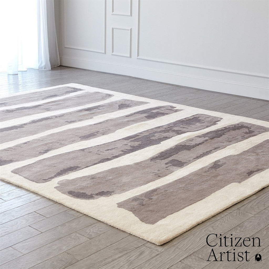Mindful Rug - Ivory/Grey-Global Views-GVSA-FDS9.90064-Rugs12 x 18-1-France and Son