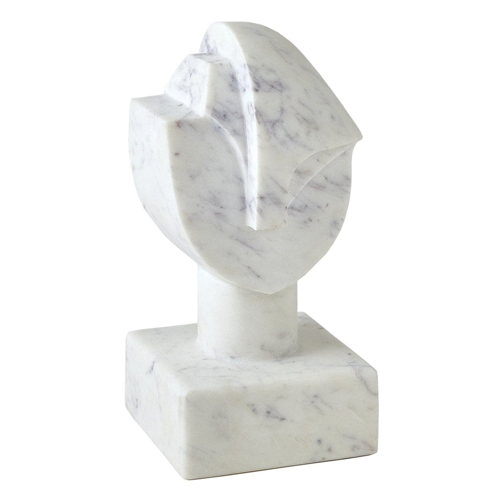 Mod Marble Portrait Bust-Global Views-GVSA-9.93751-Decorative Objects-1-France and Son