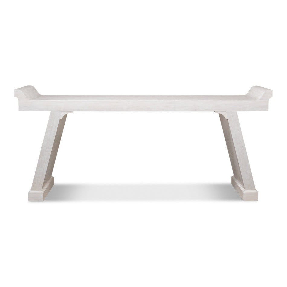 Suspension Console Table-SARREID-SARREID-77-170-6-Console TablesWhitewash White Finish-6-France and Son