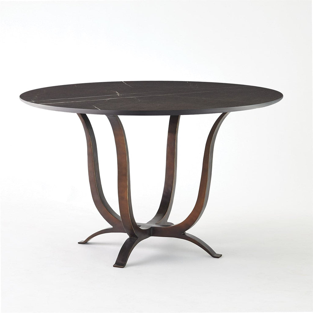 Chorda Dining Table - Round 48"-Global Views-GVSA-9.93850-Dining TablesBronze-1-France and Son